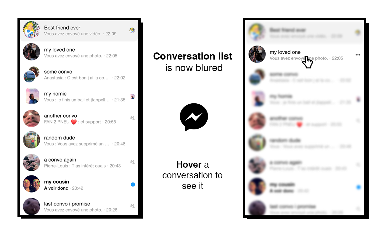 Messenger Sneaky Mode - Hide what needs to be截图4