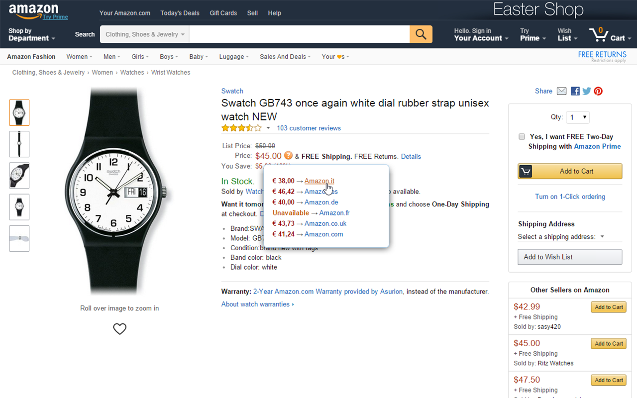 Amazon Price Compare截图1
