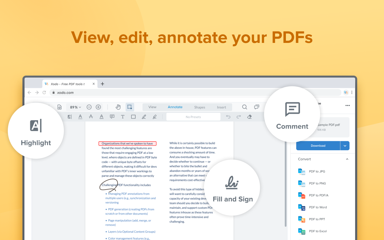 Xodo | PDF Editor, Converter & Merger截图5
