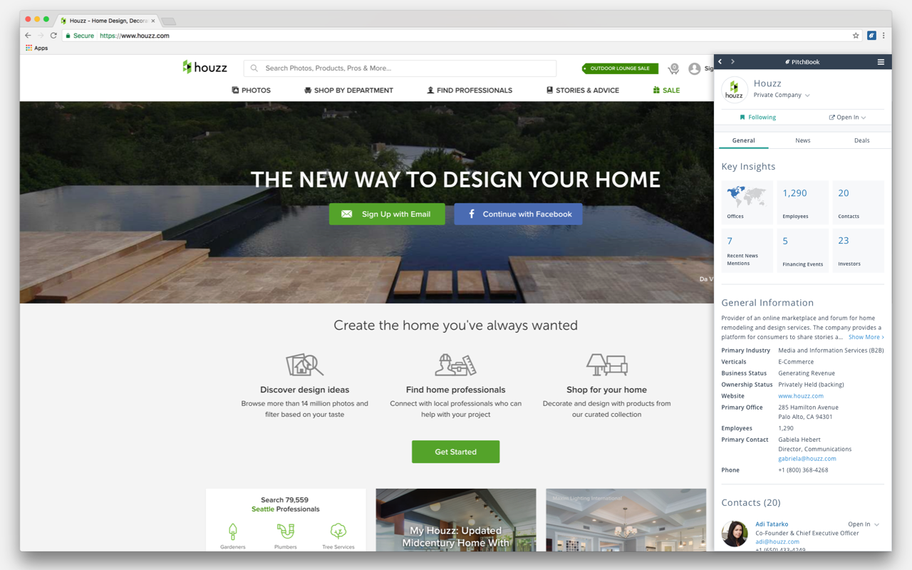 PitchBook Extension for Google Chrome™截图2