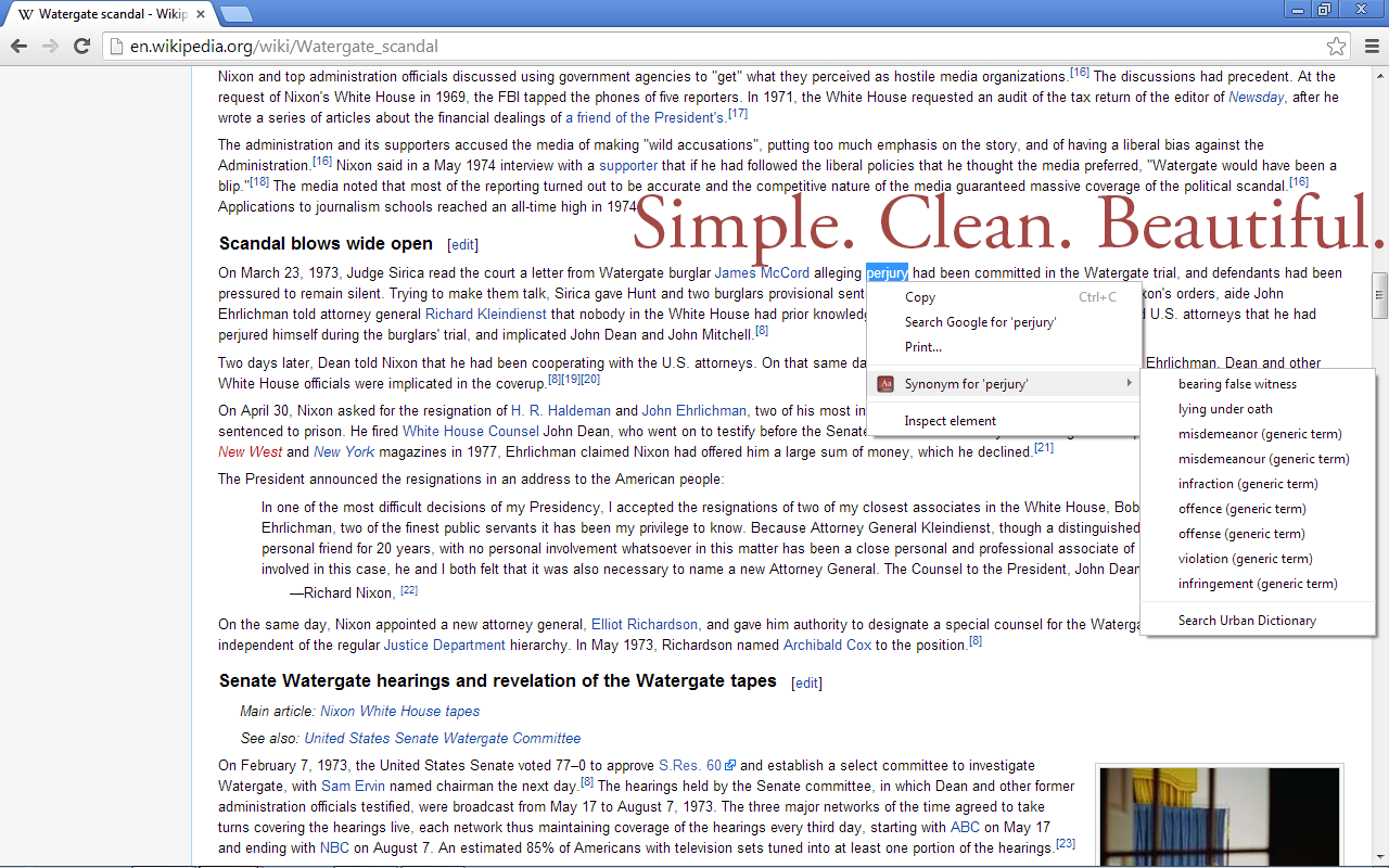 Thesaurus: Synonym 4 Right Click截图1