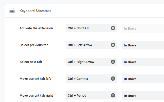 Keyboard Shortcuts截图1