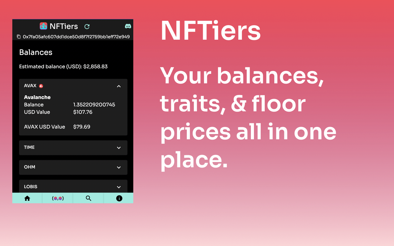 NFTier Chrome Extension截图1