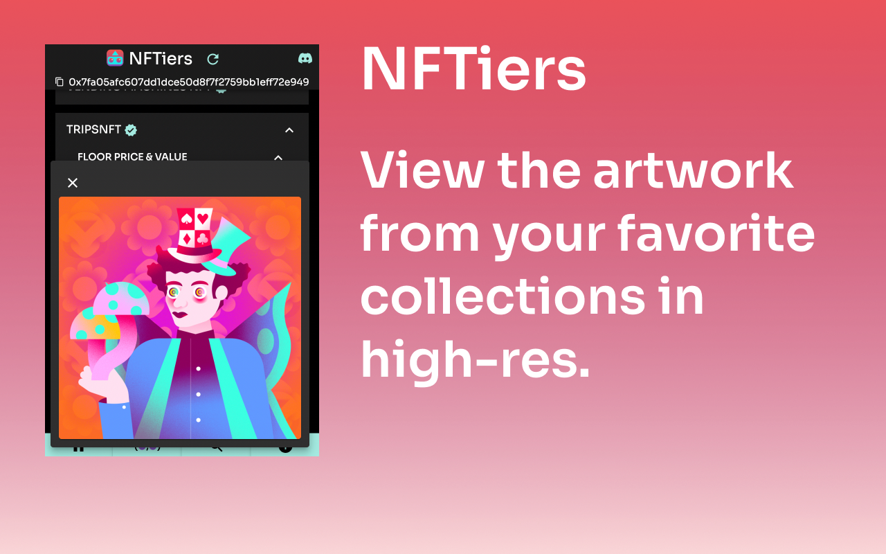 NFTier Chrome Extension截图2