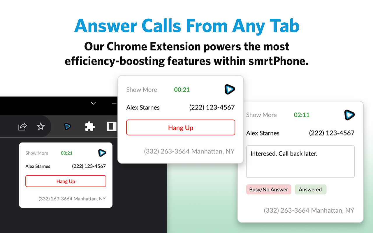 smrtPhone.io Chrome Dialer截图4