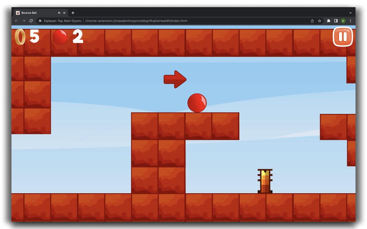 Bounce Ball - HTML5 Game截图1