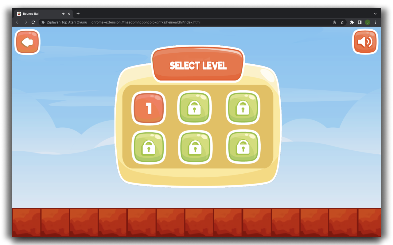 Bounce Ball - HTML5 Game截图2