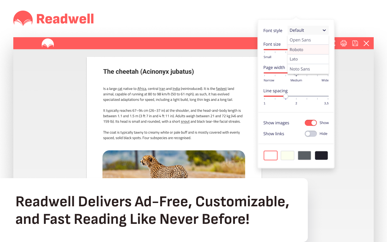 Readwell Screen Reader截图1