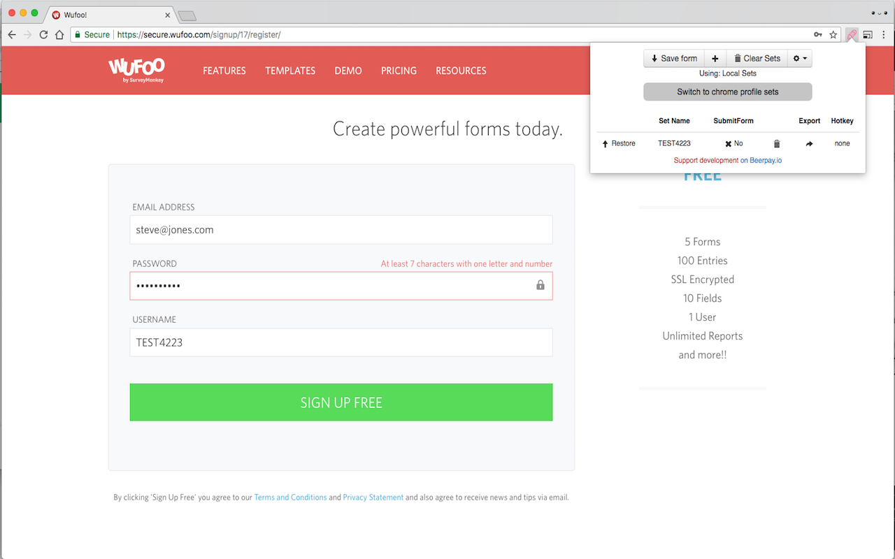 DWD Form Filler截图1