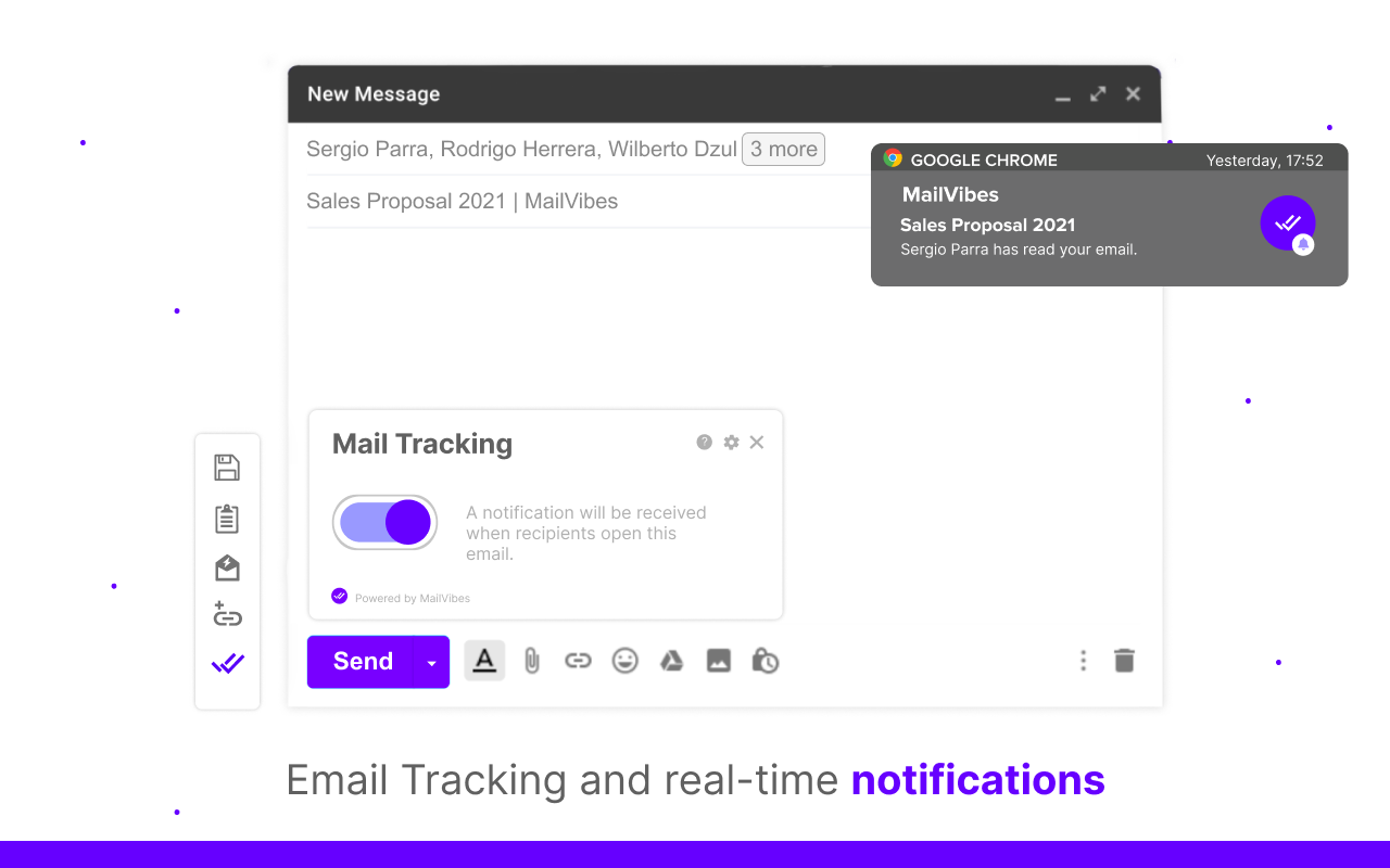 通过MailVibes发送电子邮件跟踪Gmail截图2