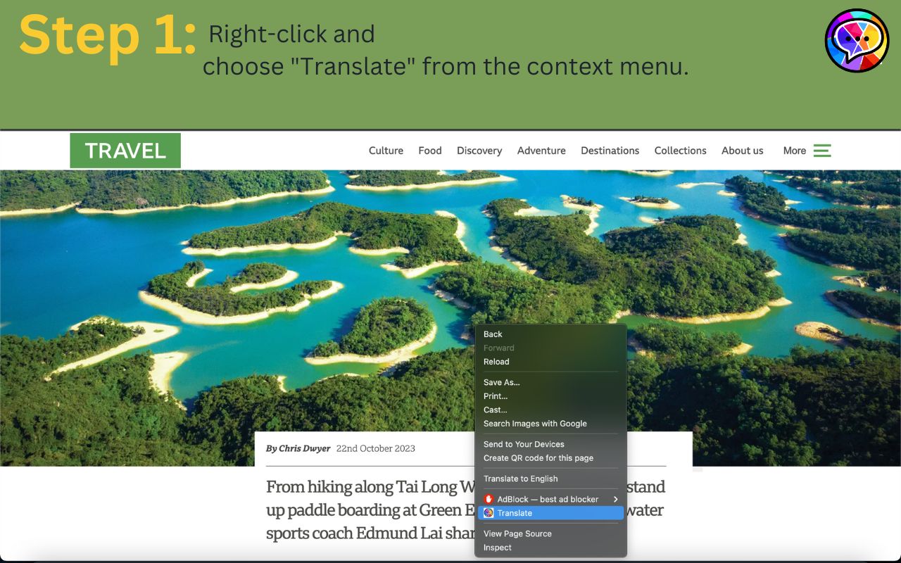 Free Translator Panel: Powered by chat GPT截图3