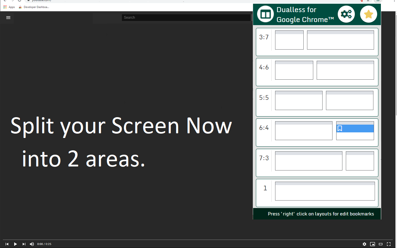 Dualless for Google Chrome™截图1