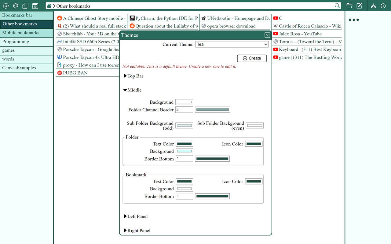 online / offline Bookmark Manager截图4