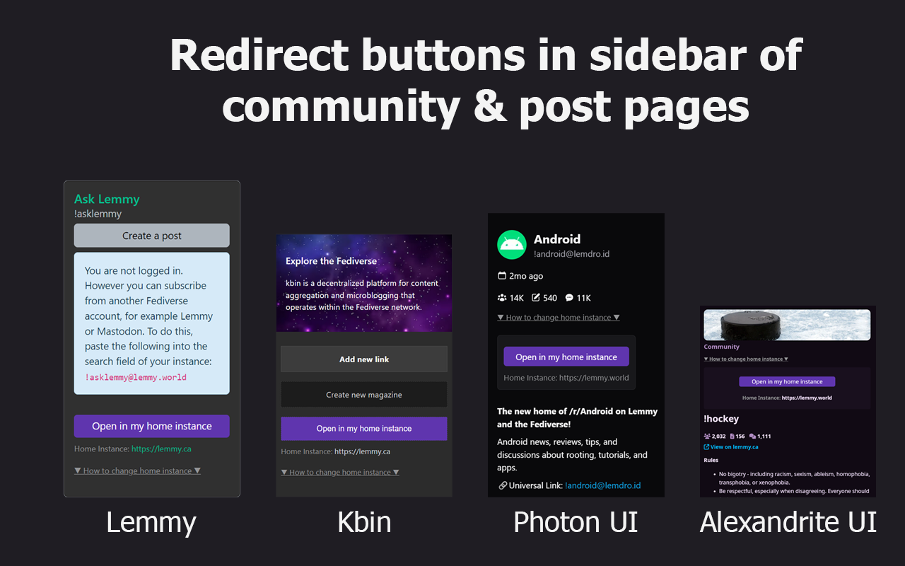 Instance Assistant for Lemmy & Kbin截图5