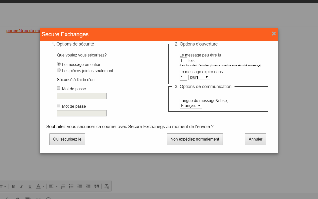 Secure Exchanges for Gmail截图3