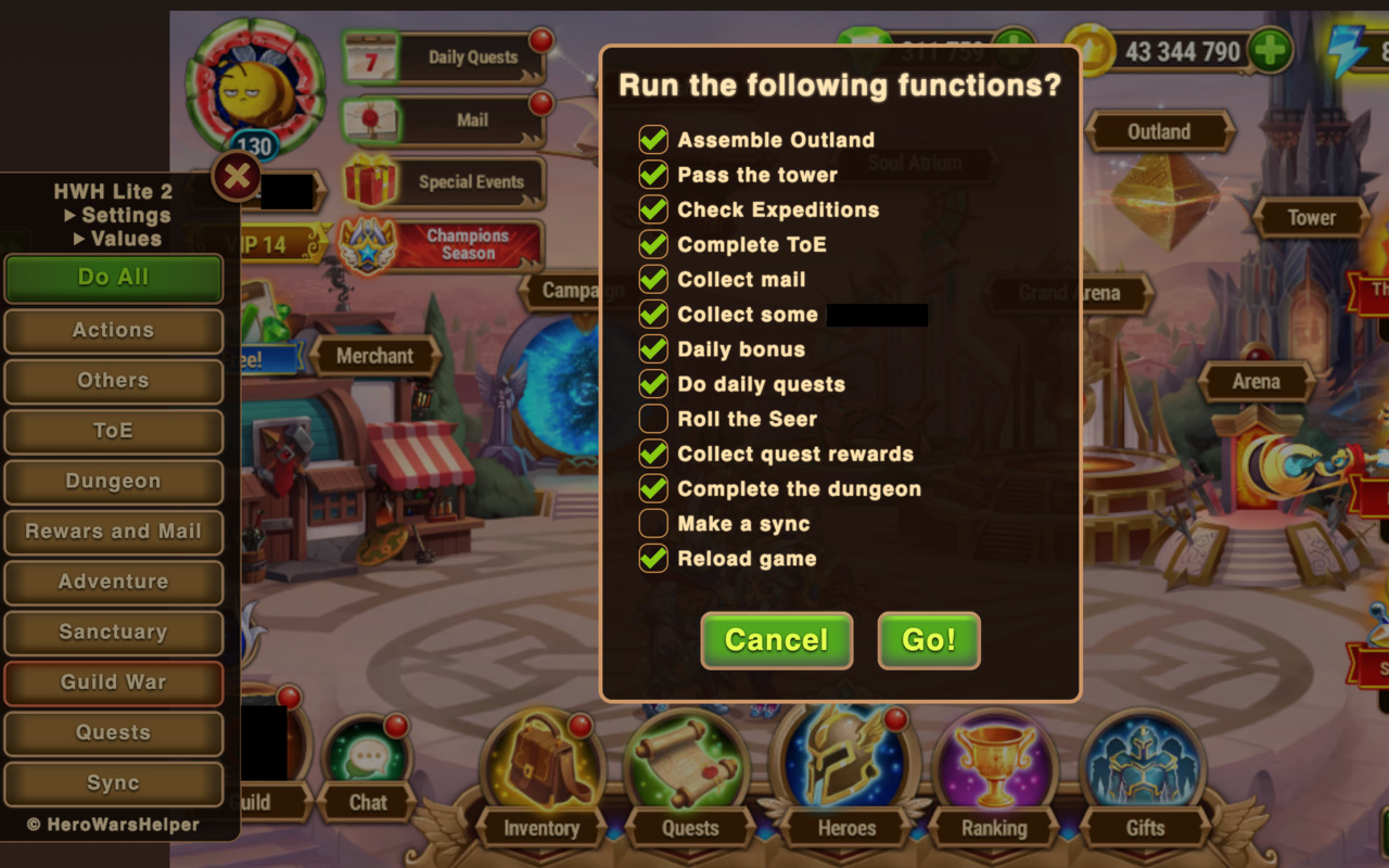 Hero Wars Assistant 英雄战争助手截图1