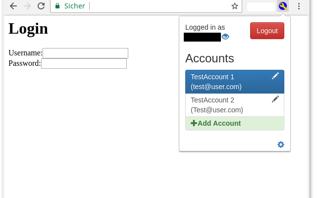 Password Manager截图1
