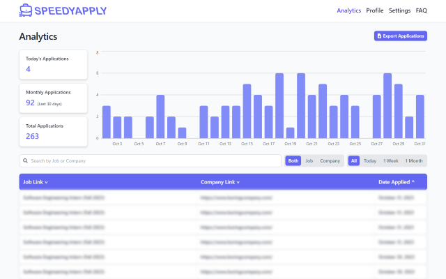 SpeedyApply: Job Application Autofill Tool截图1