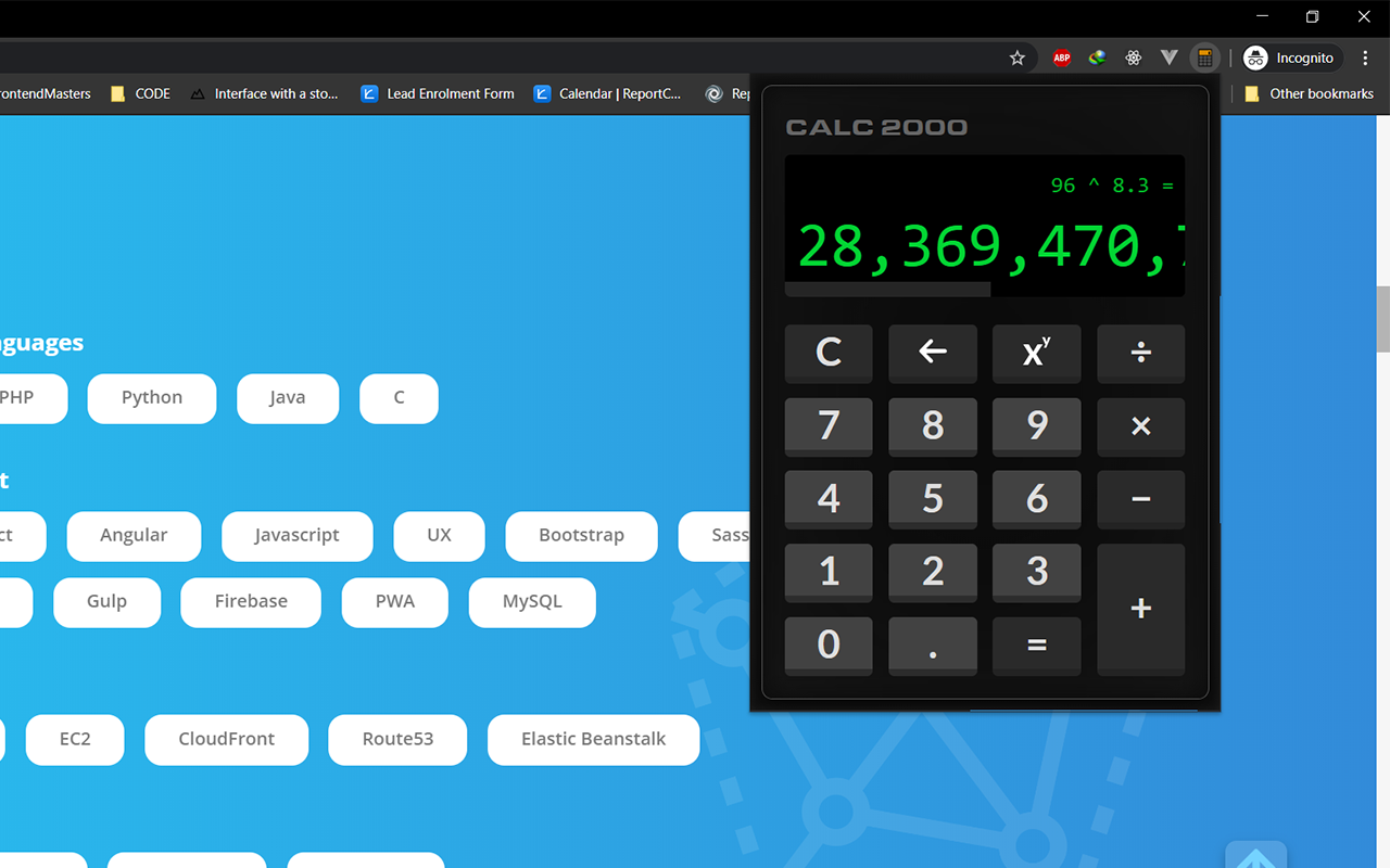 Calc 2000截图2
