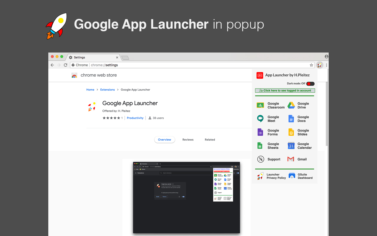 Google App Launcher截图2