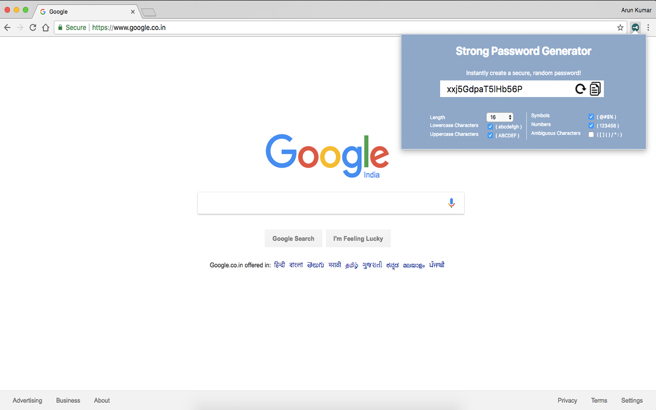 Strong Password Generator截图1