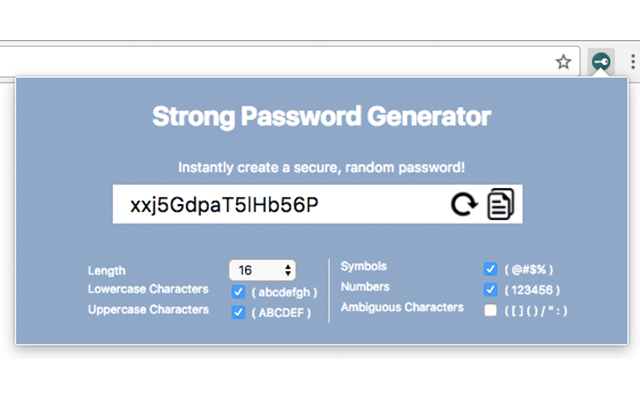 Strong Password Generator截图2
