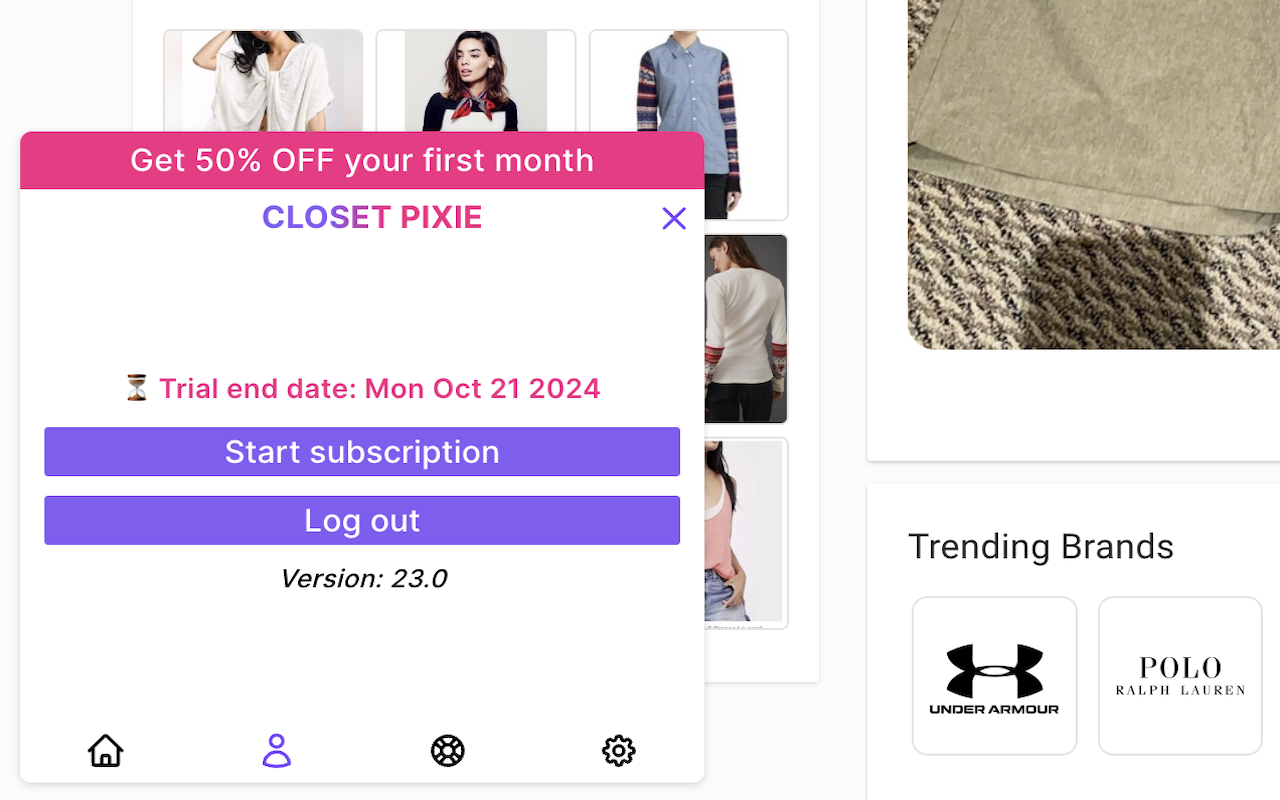 Closet Pixie | Your Poshmark Bot截图1