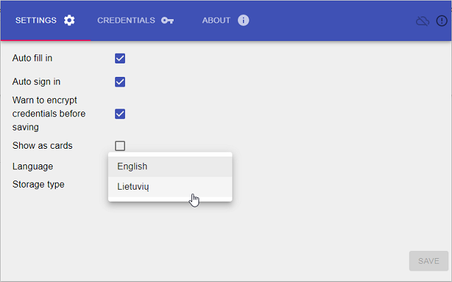 Bank credentials截图1