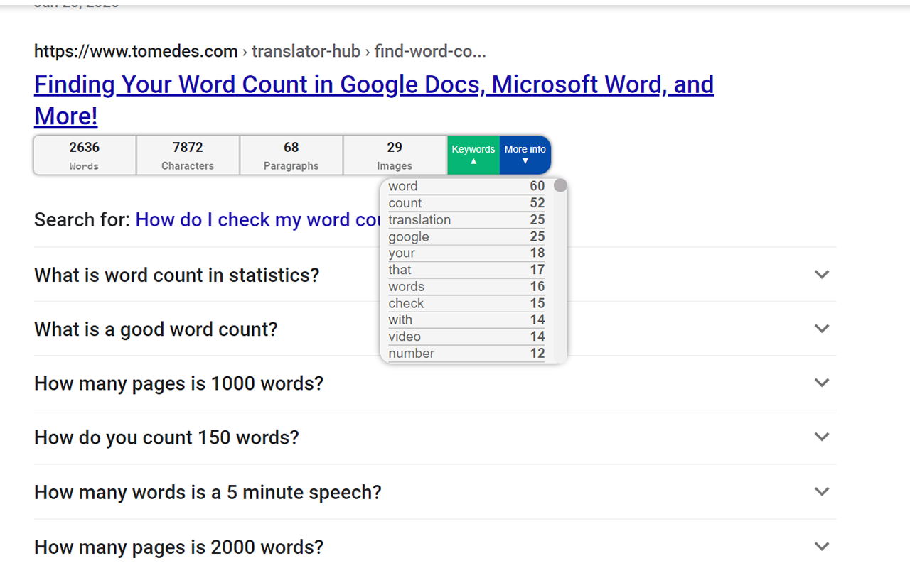 Word Count Toolbar截图1