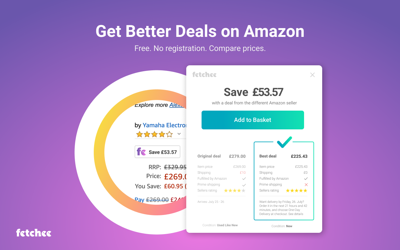 Fetchee: Best Price Offers for Amazon截图1