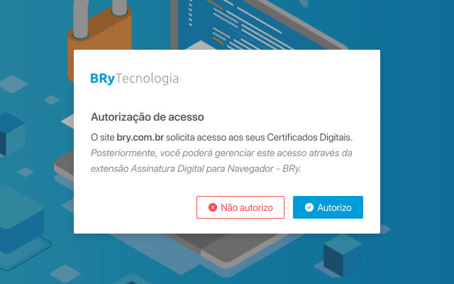Assinatura Digital no Navegador截图1