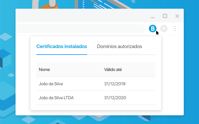 Assinatura Digital no Navegador截图3