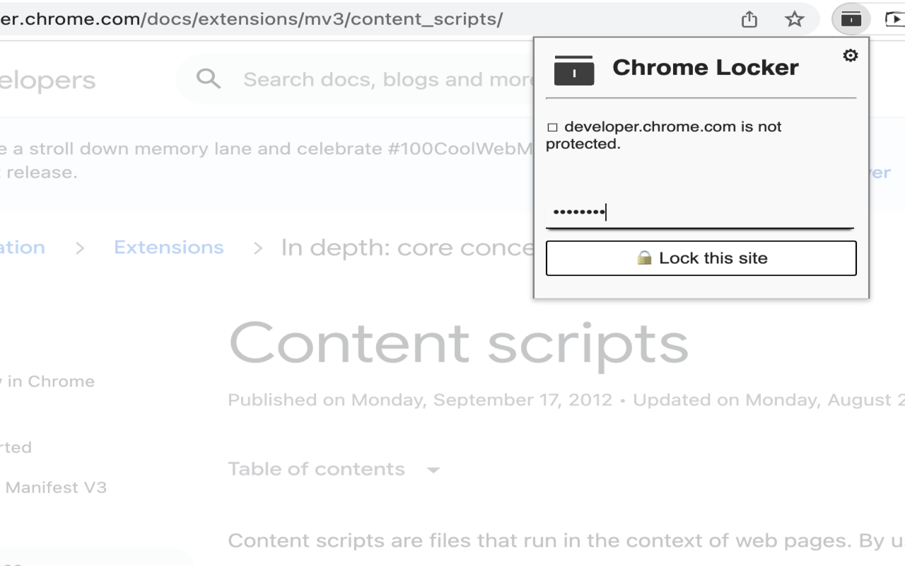 Chrome Locker截图1
