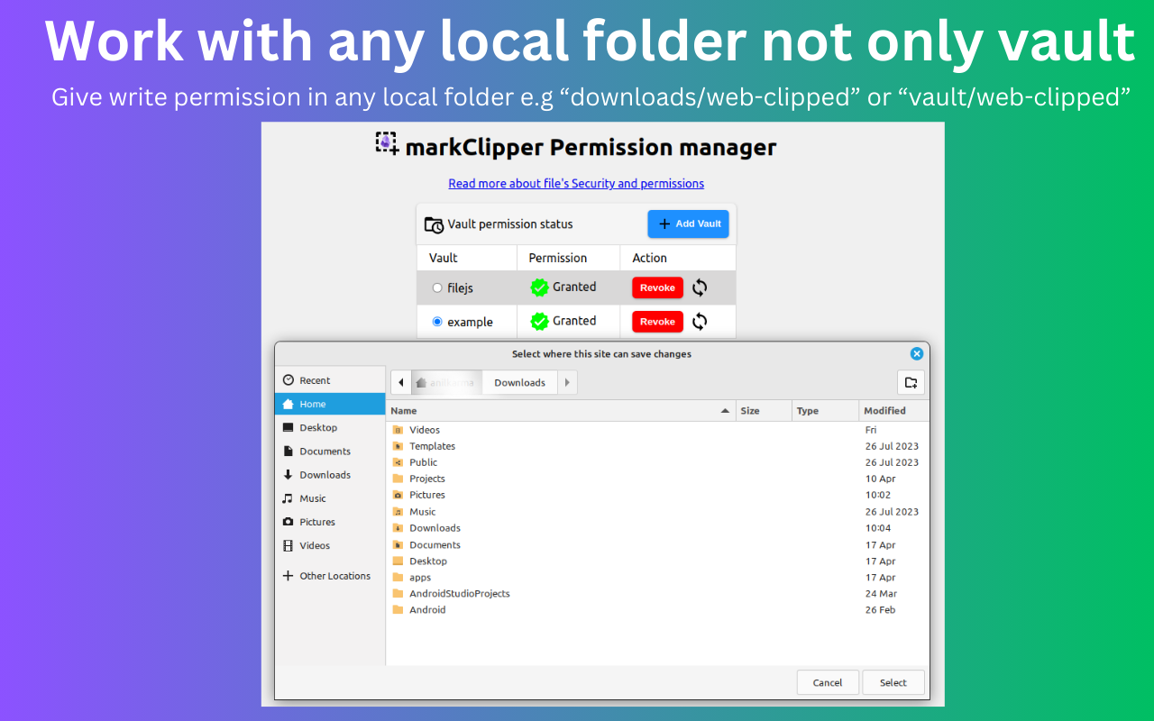 markClipper - 黑曜石网络剪辑器截图2