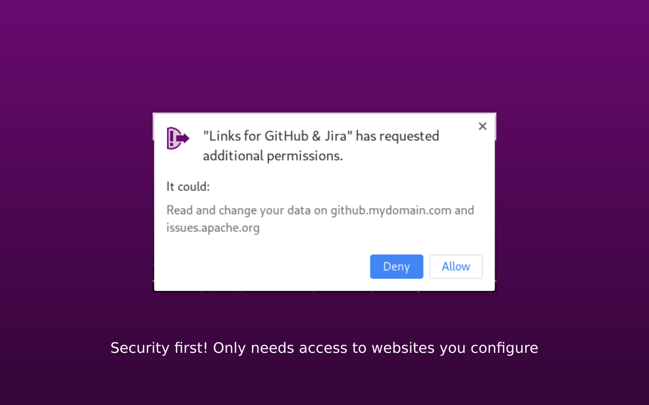 Links for GitHub & Jira截图1