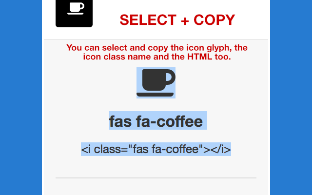 Font Awesome Icon Picker截图2