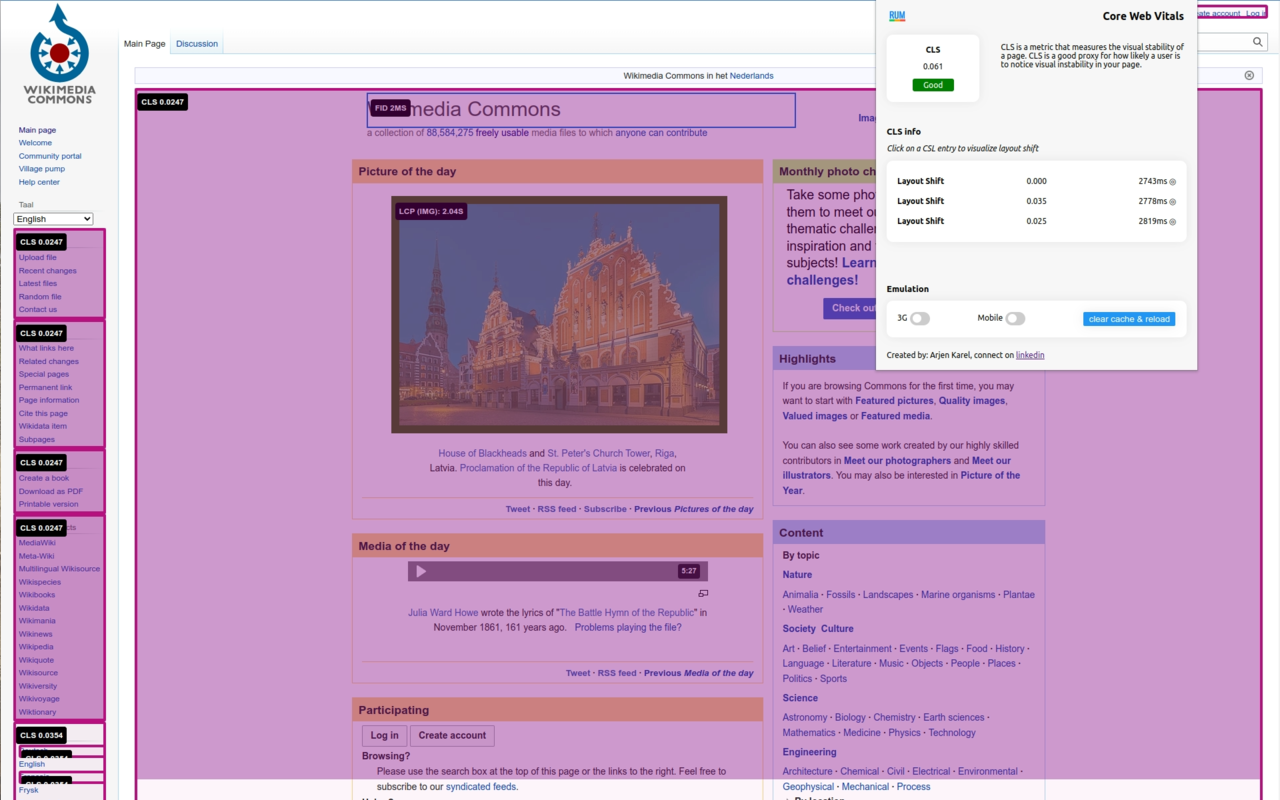 Core Web Vitals Visualizer截图4
