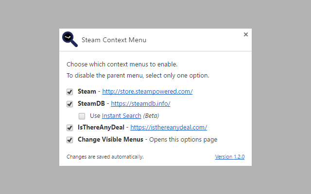 Steam Context Menu截图2