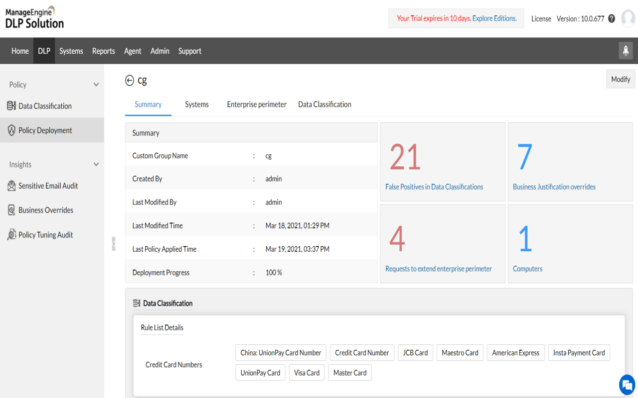 Endpoint Data Loss Prevention Plus截图1