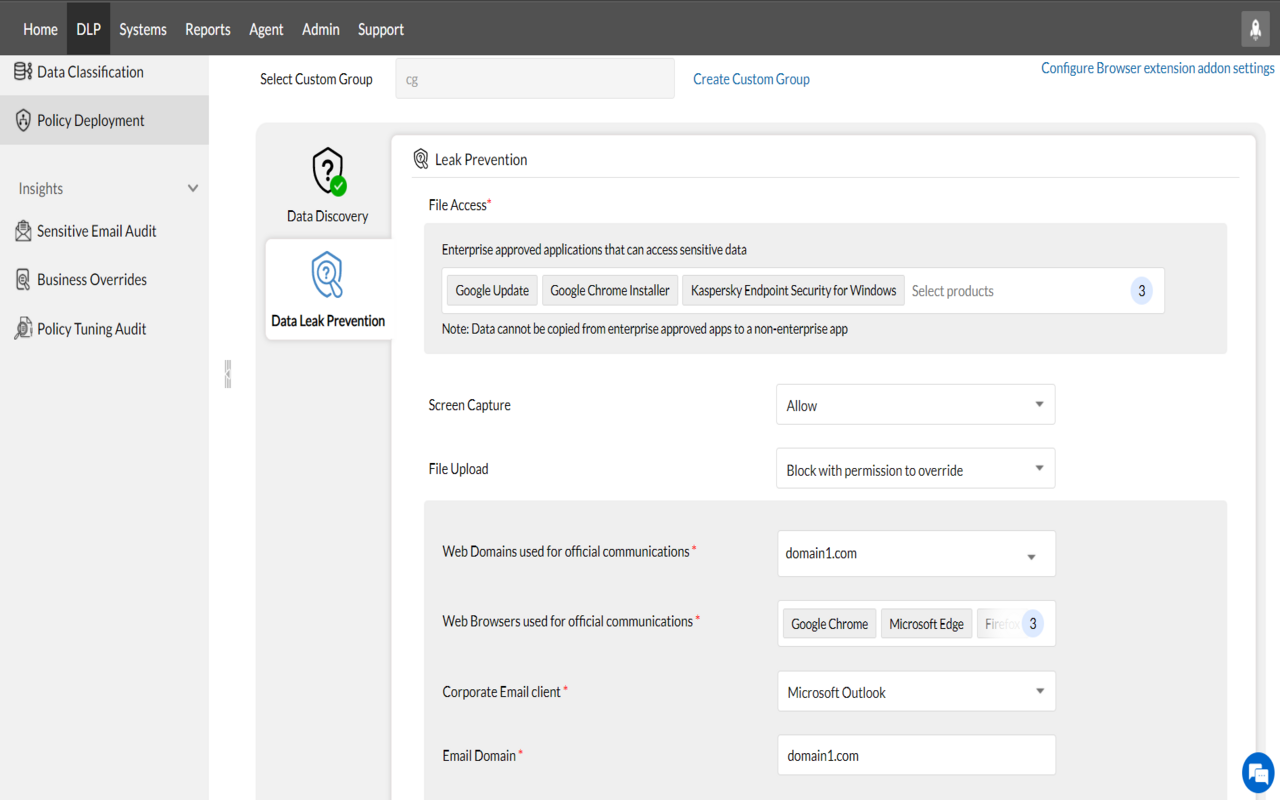Endpoint Data Loss Prevention Plus截图3