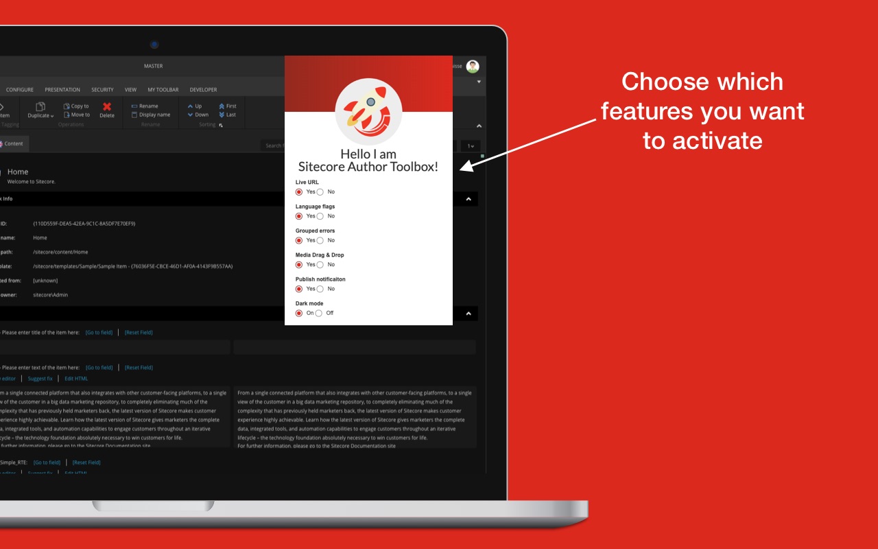 Sitecore Author Toolbox截图1