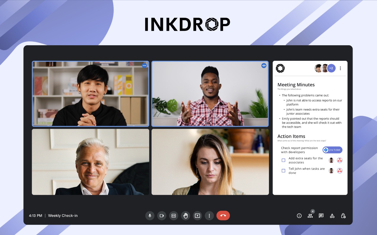 Record & Summarize your Meetings - Inkdrop截图3