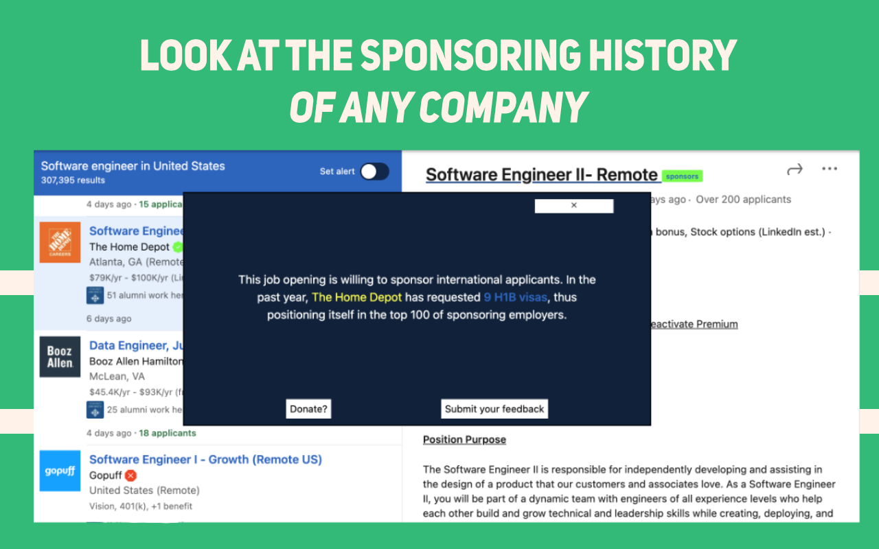 H1B Sponsor Checker截图2