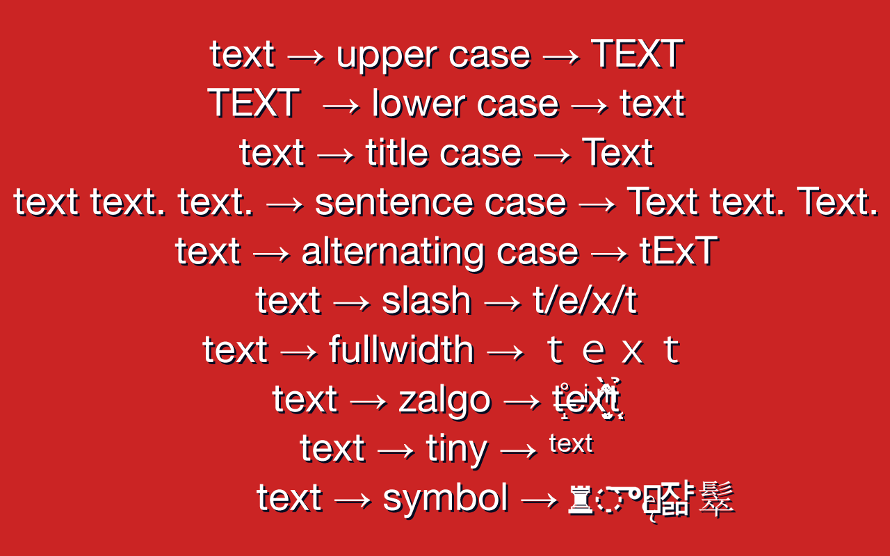 Convert Text截图1