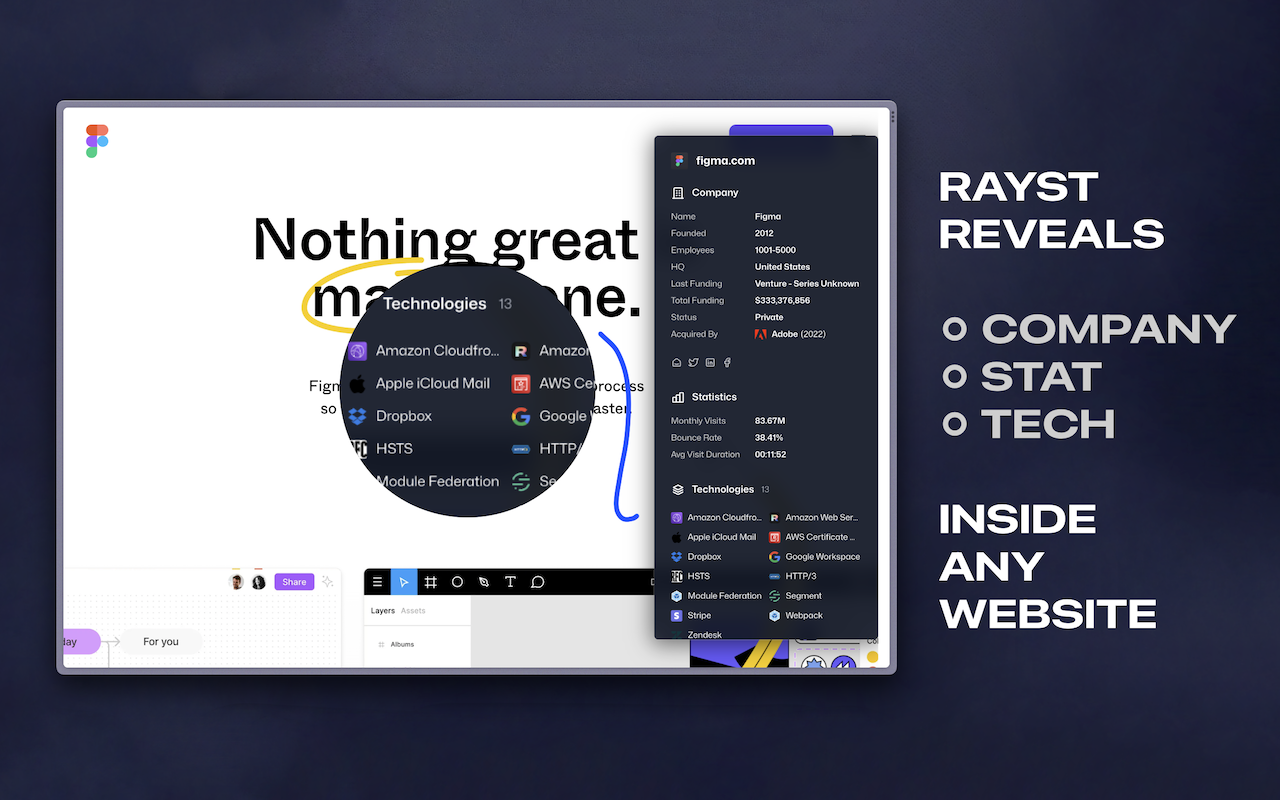 Rayst - Reveal the web截图1