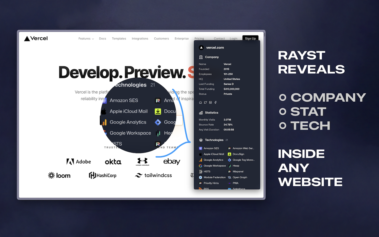 Rayst - Reveal the web截图2