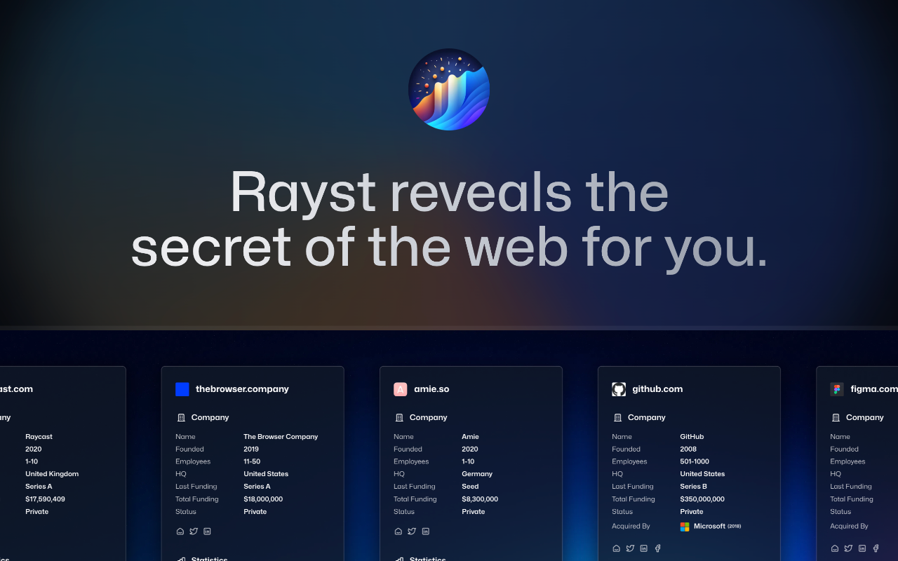 Rayst - Reveal the web截图3