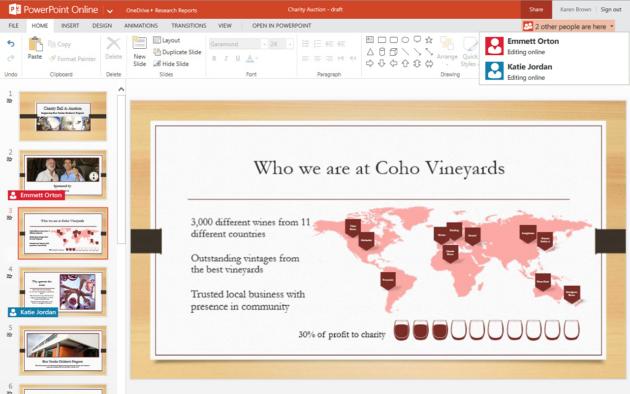 PowerPoint Online截图1