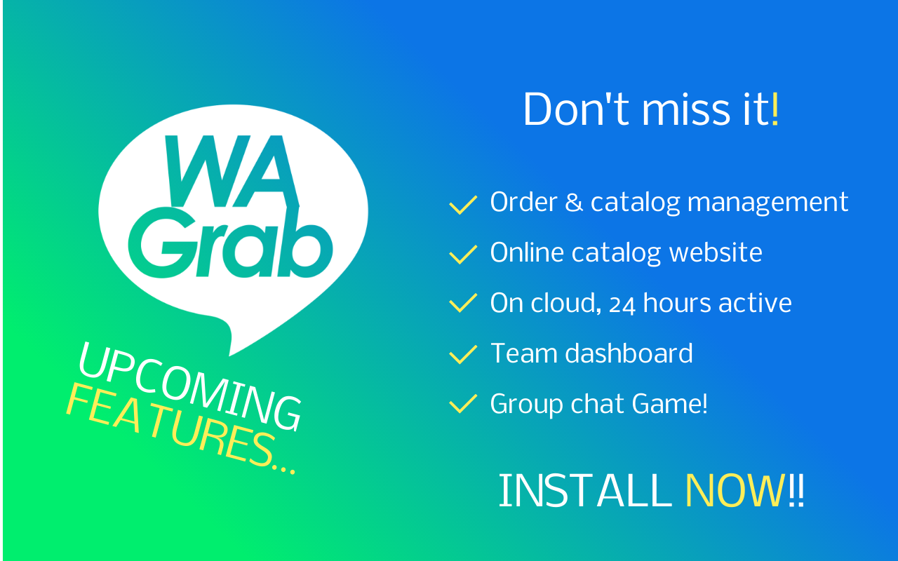 WAGrab - WhatsApp Marketing Selling Tools截图2