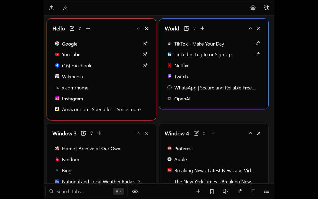 Simple Tab Manager截图1